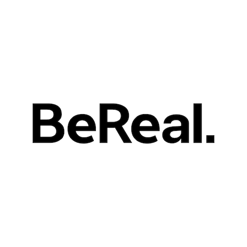 Logo di BeReal. Il link rimanda alla mia pagina personale BeReal.